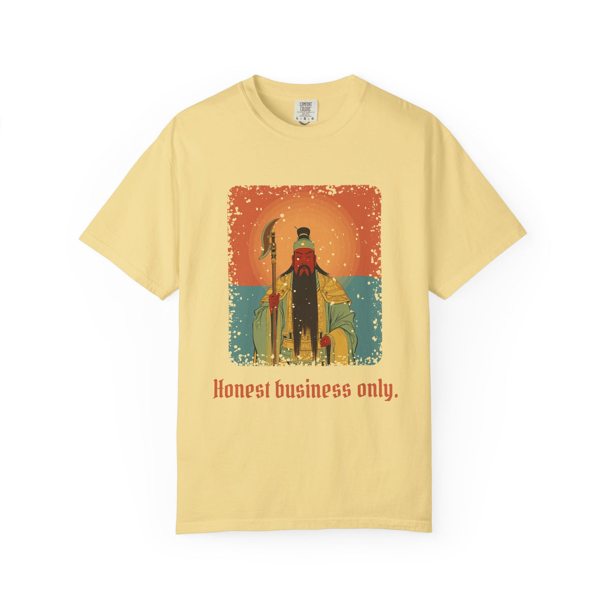 Guan Gong: Guardian of the Temple — Garment-Dyed T-Shirt