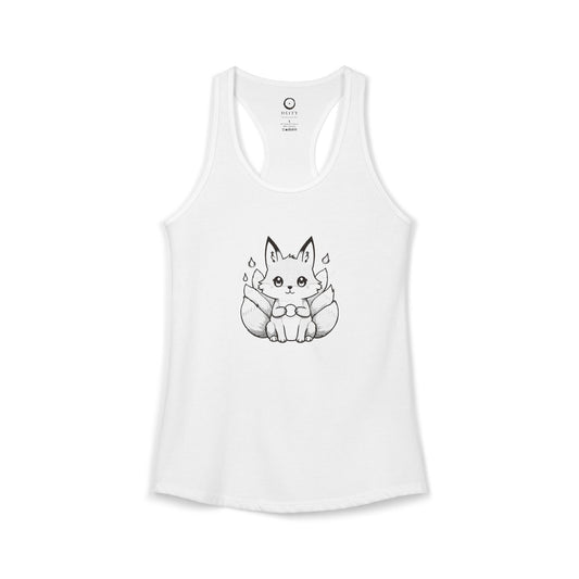Kitsune: Messenger of Inari — Women's Racerback Tank