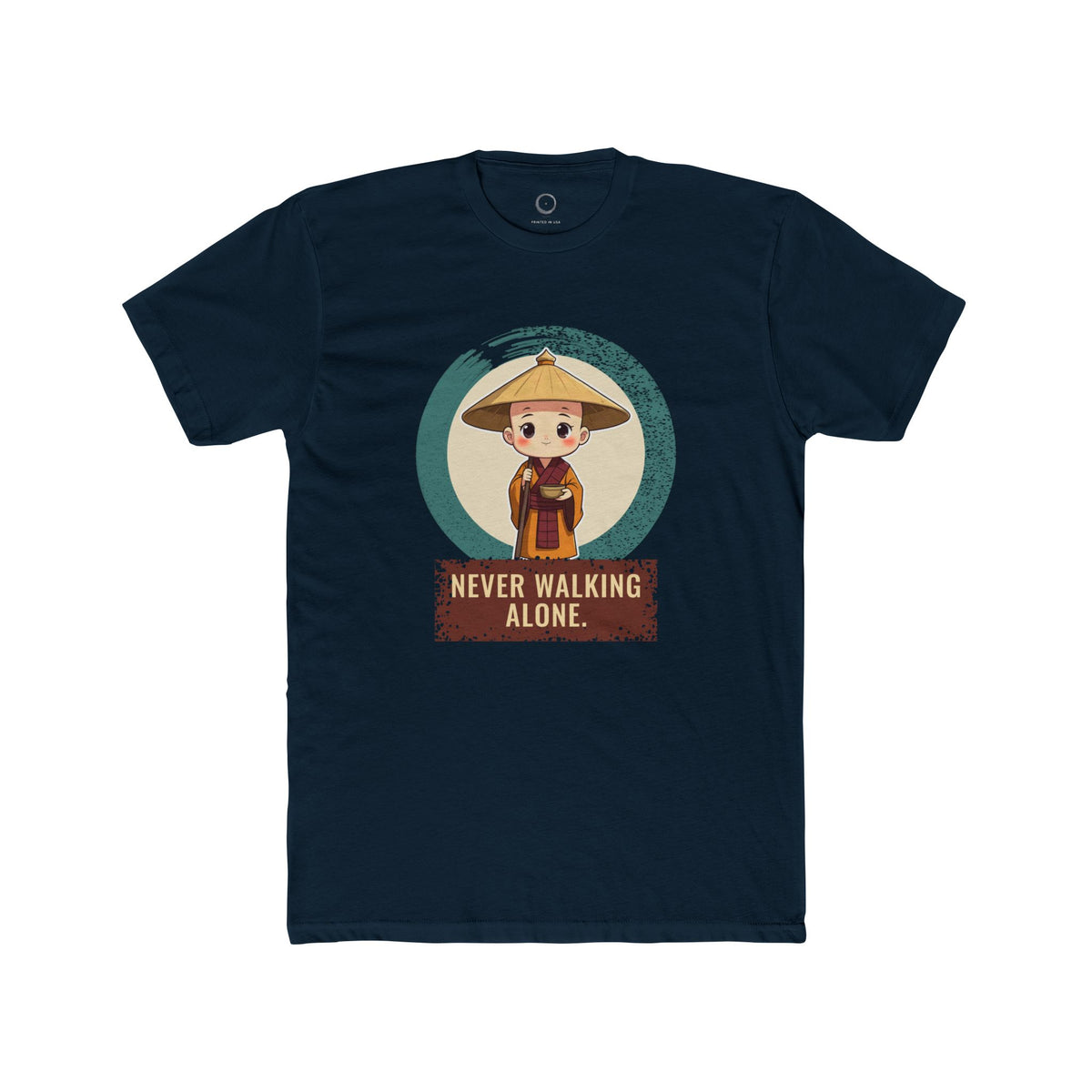 Kōbō Daishi · “Never walking alone.” — Unisex T-Shirt