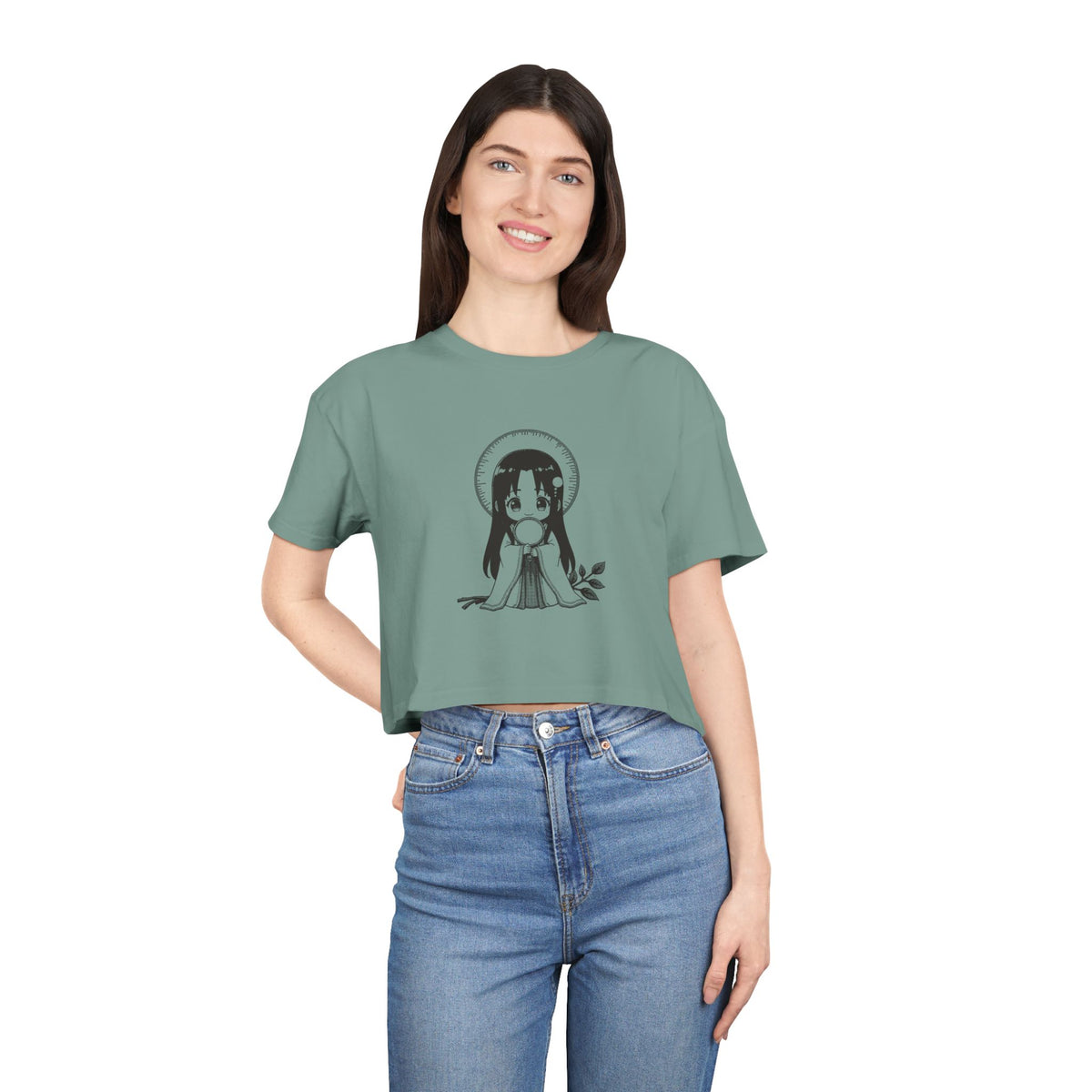 Amaterasu: Great Woman of the Sun — Women's Crop Tee