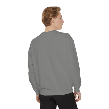 Ganesha · “First things first.” — Garment-Dyed Sweatshirt