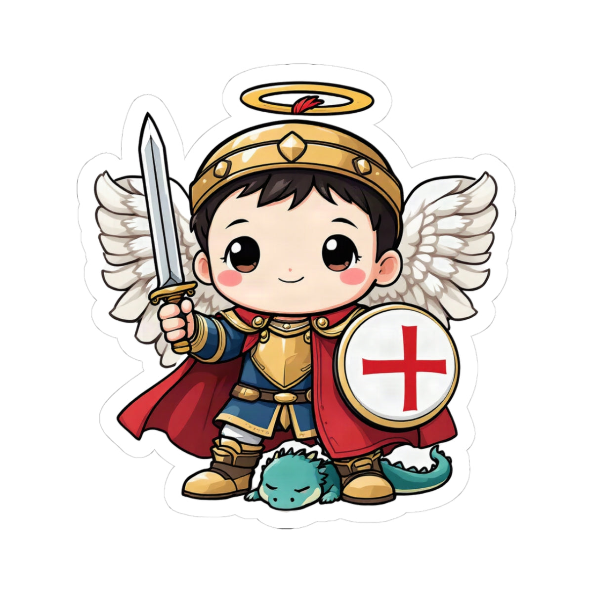 St Michael the Archangel: Prince of the Heavenly Host — Sticker