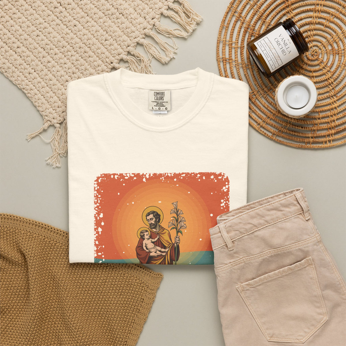 St Joseph · “Said nothing. Did everything.” — Garment-Dyed T-Shirt