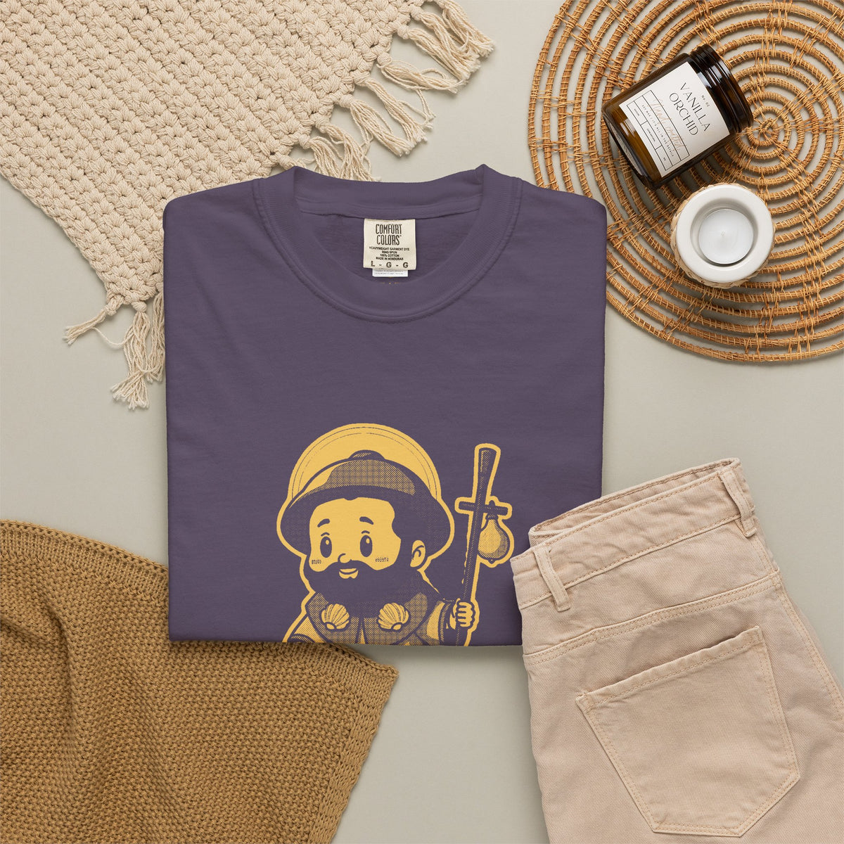 St James the Greater · “Are we there yet?” — Garment-Dyed One-Ink Tee