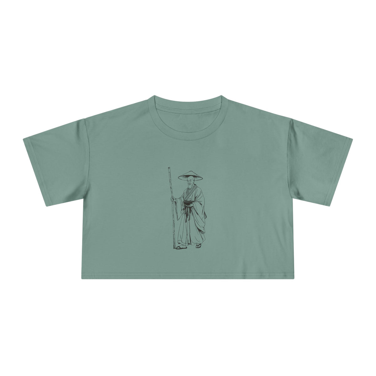 Kōbō Daishi: The Eighty-Eight Temple Road — Women's Crop Tee
