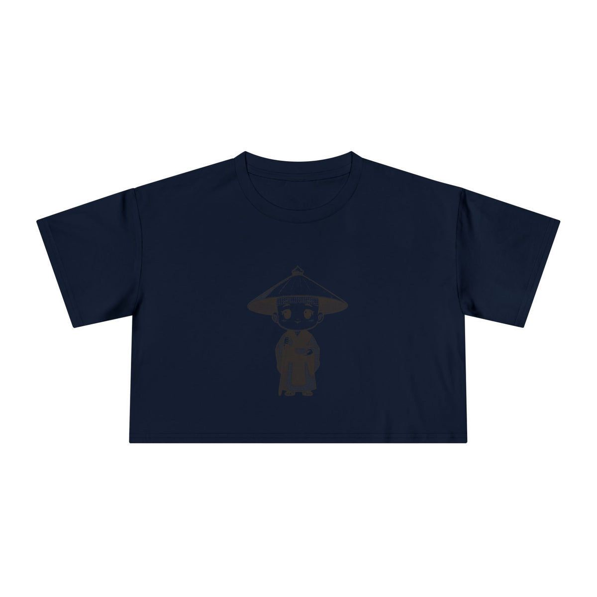 Kōbō Daishi: Walking with Every Pilgrim — Women's Crop Tee