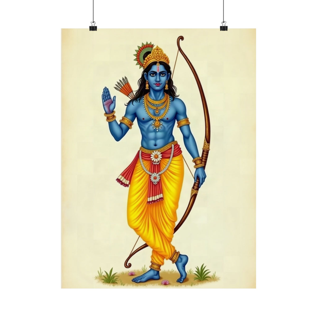 Rama: Pitavasa, the One in Yellow — Art Print