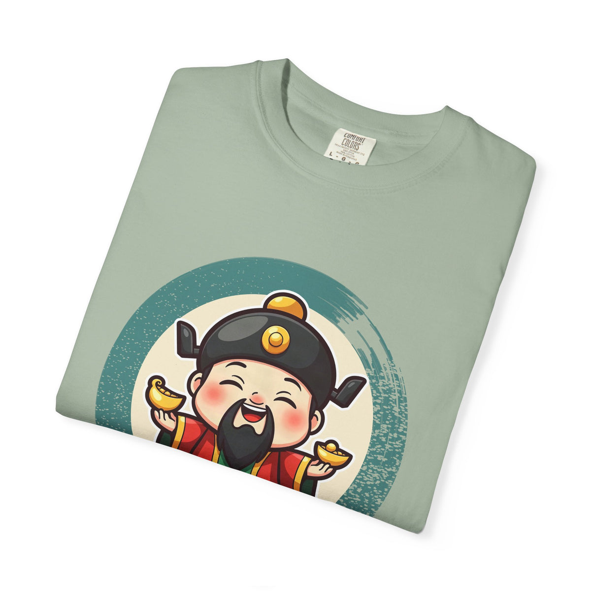 Caishen: Inviting Wealth and Treasure — Garment-Dyed T-Shirt