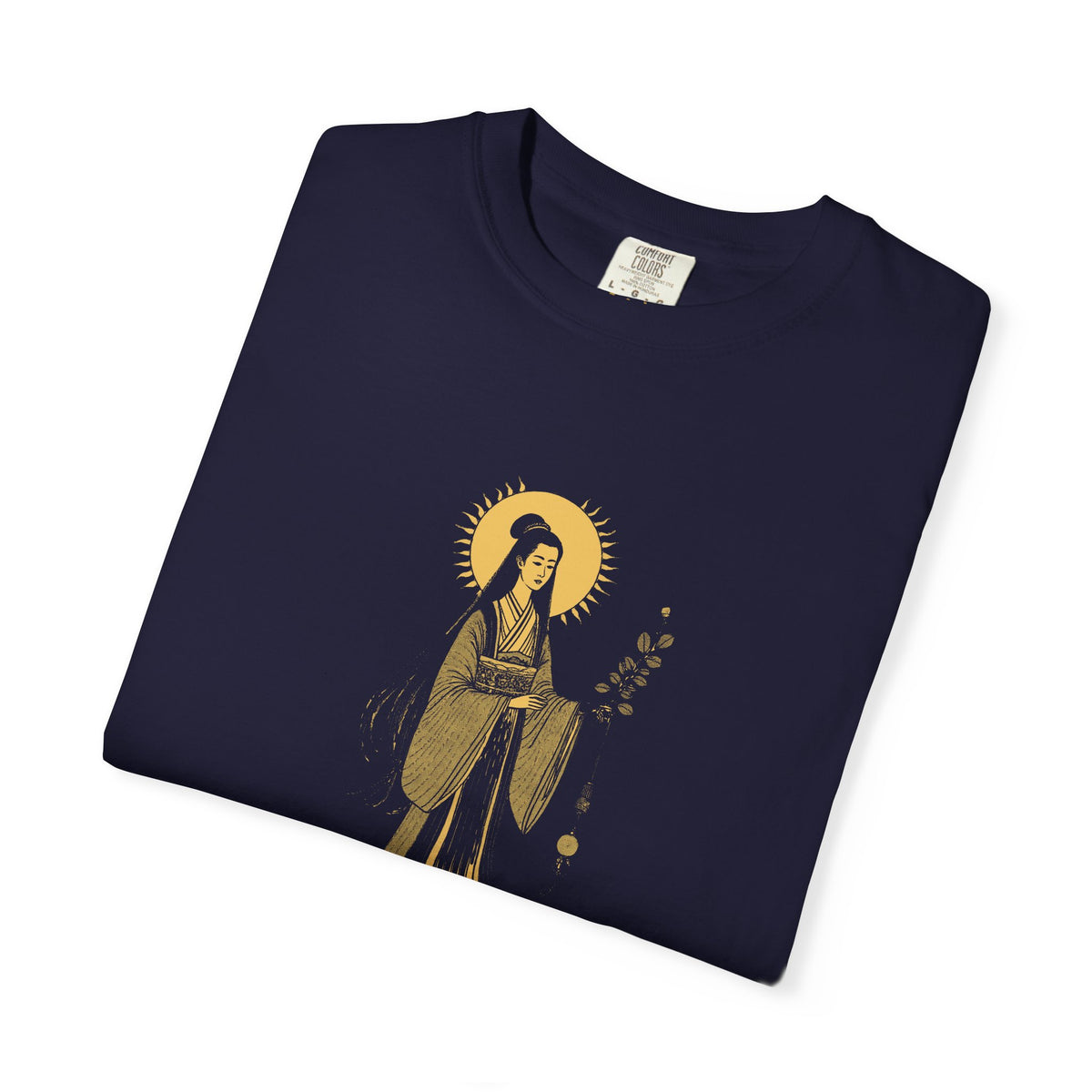 Amaterasu · “Came out of the cave for this.” — Garment-Dyed One-Ink Tee