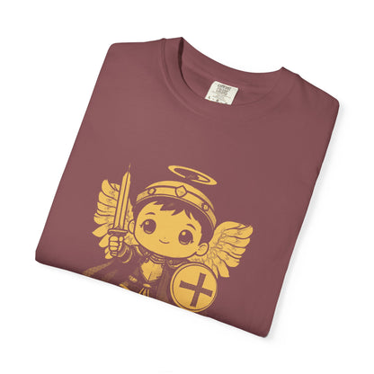 St Michael the Archangel: Prince of the Heavenly Host — Garment-Dyed One-Ink Tee