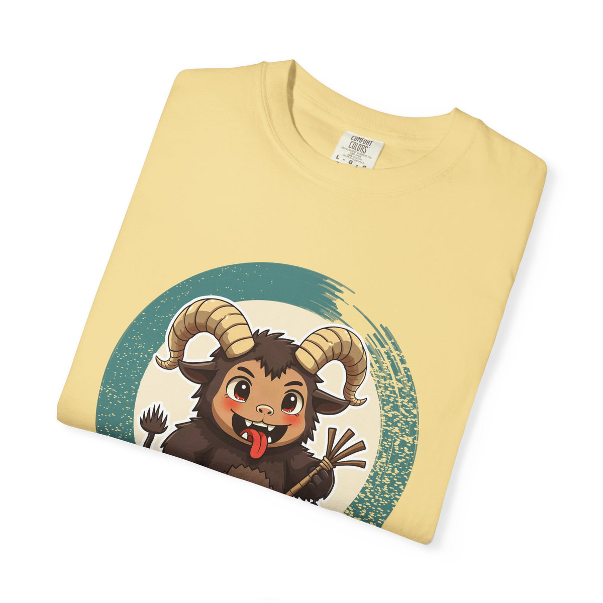 Krampus · “Mostly good this year.” — Garment-Dyed T-Shirt