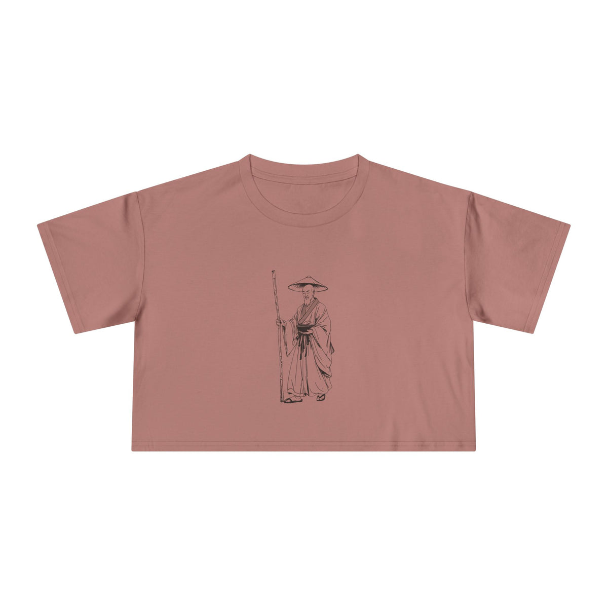 Kōbō Daishi: The Eighty-Eight Temple Road — Women's Crop Tee