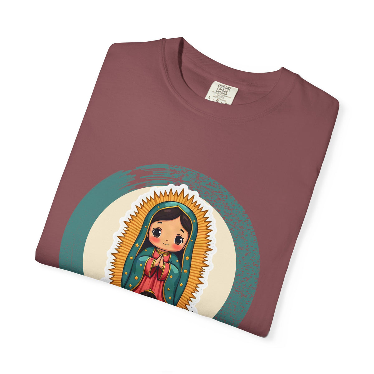 Our Lady of Guadalupe · “Roses in December.” — Garment-Dyed T-Shirt