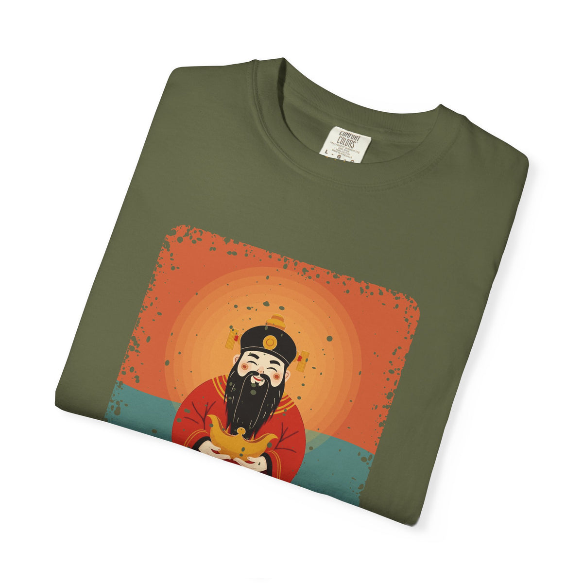 Caishen: The Civil God of Wealth — Garment-Dyed T-Shirt