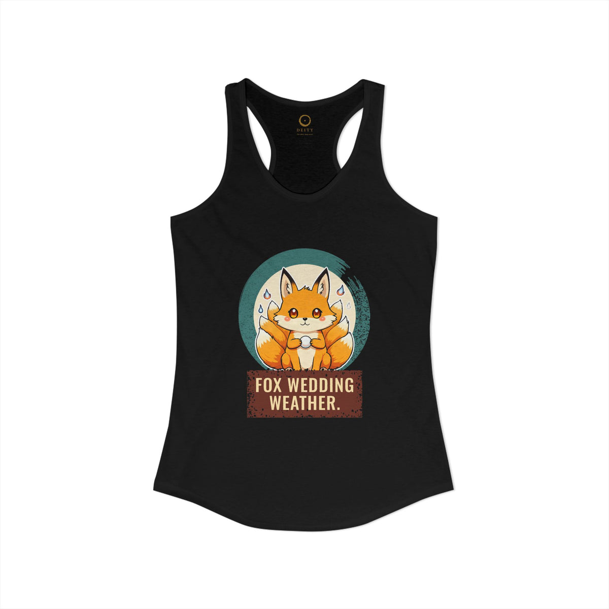 Kitsune: Messenger of Inari — Women's Racerback Tank