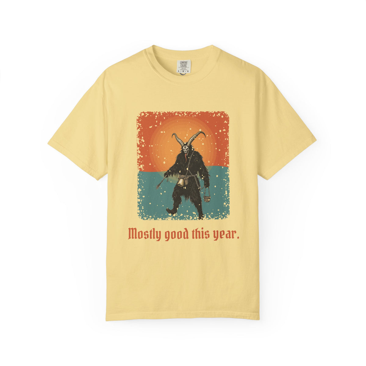 Krampus: Driver of Winter Spirits — Garment-Dyed T-Shirt