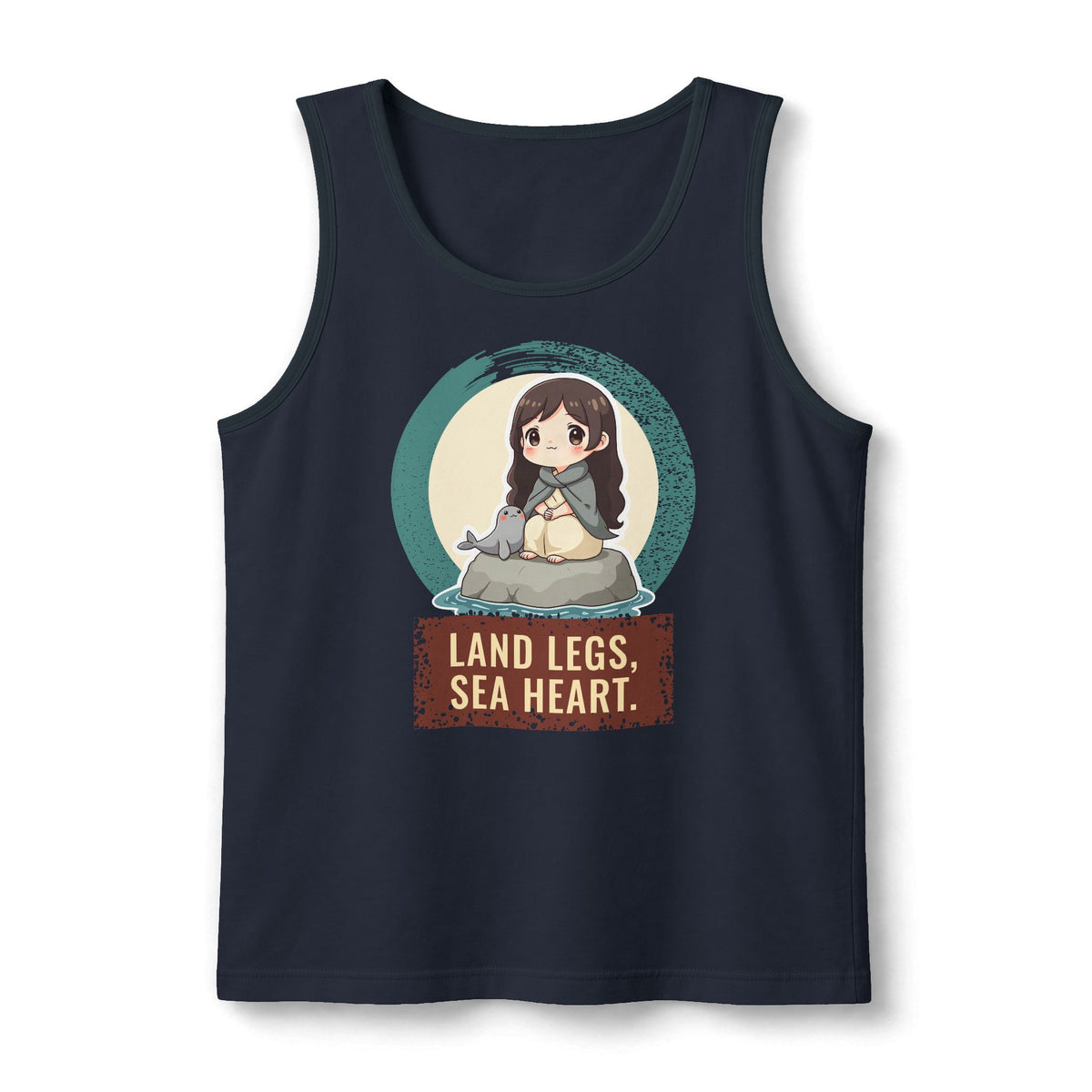 Selkie: Grey Selkie of Sule Skerry — Unisex Muscle Tank