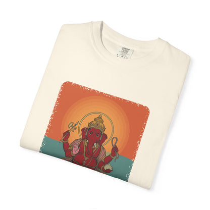 Ganesha · “First things first.” — Garment-Dyed T-Shirt
