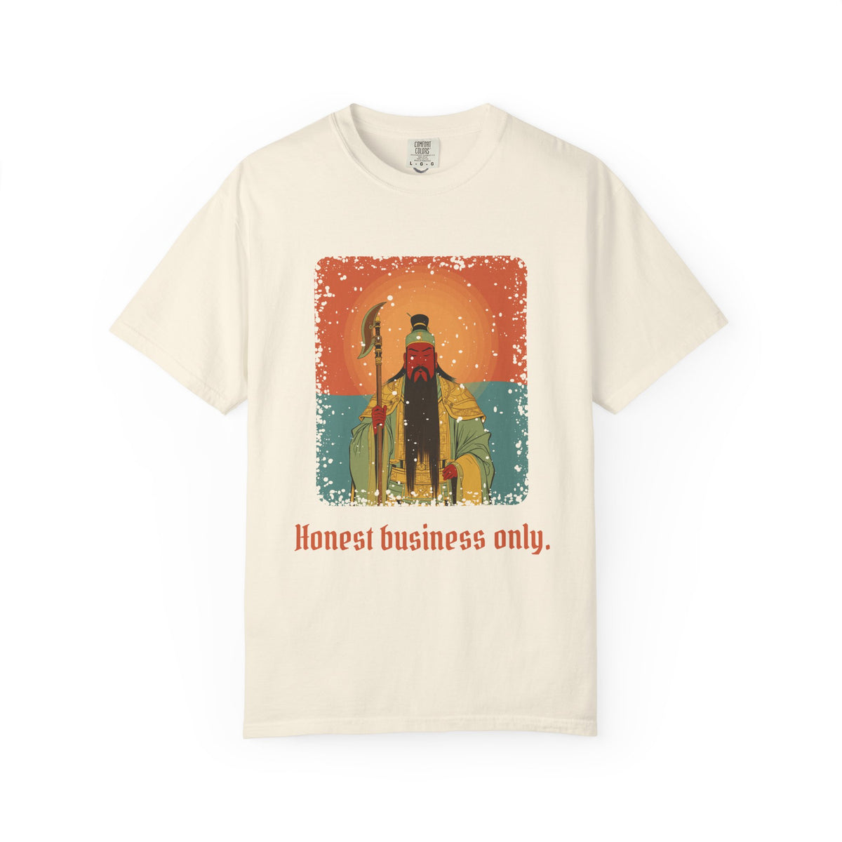 Guan Gong: Guardian of the Temple — Garment-Dyed T-Shirt