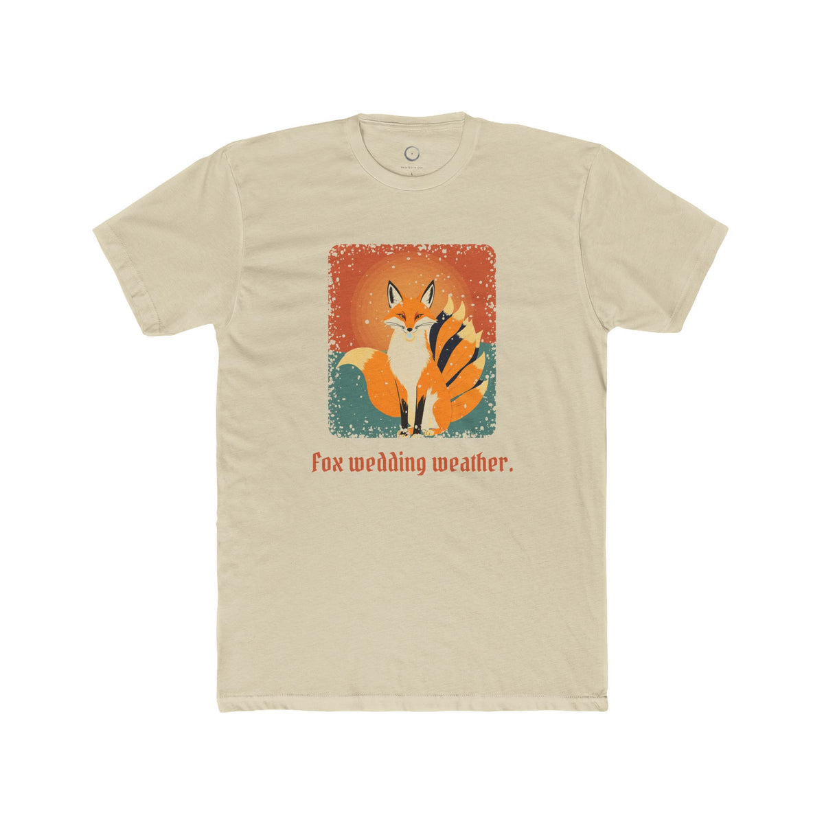 Kitsune · “Fox wedding weather.” — Unisex T-Shirt