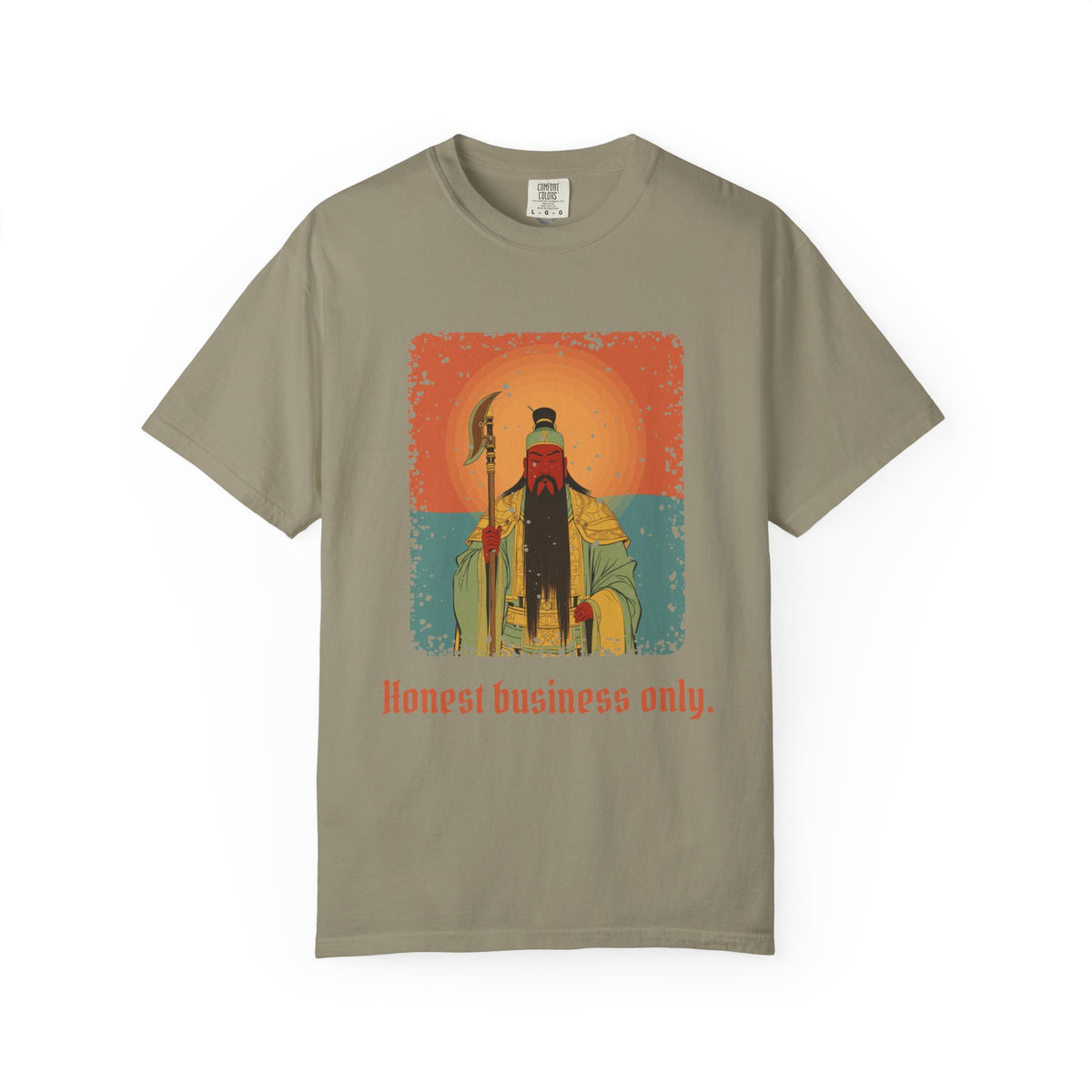 Guan Gong: Guardian of the Temple — Garment-Dyed T-Shirt