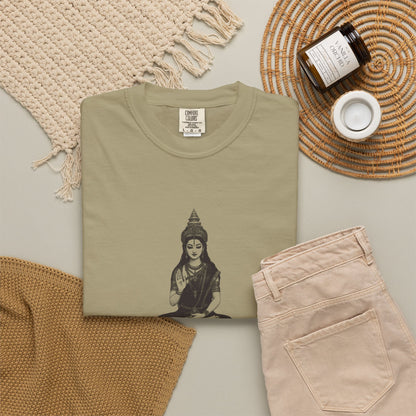 Parvati: Aparna, Who Refused Even a Leaf — Garment-Dyed One-Ink Tee
