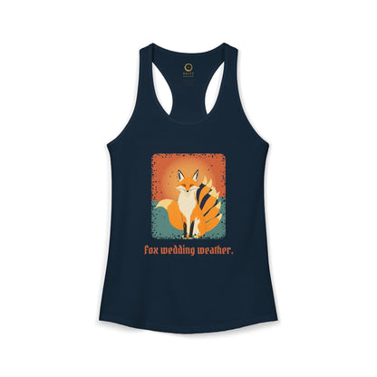 Kitsune: Keeper of the Star Ball — Women's Racerback Tank