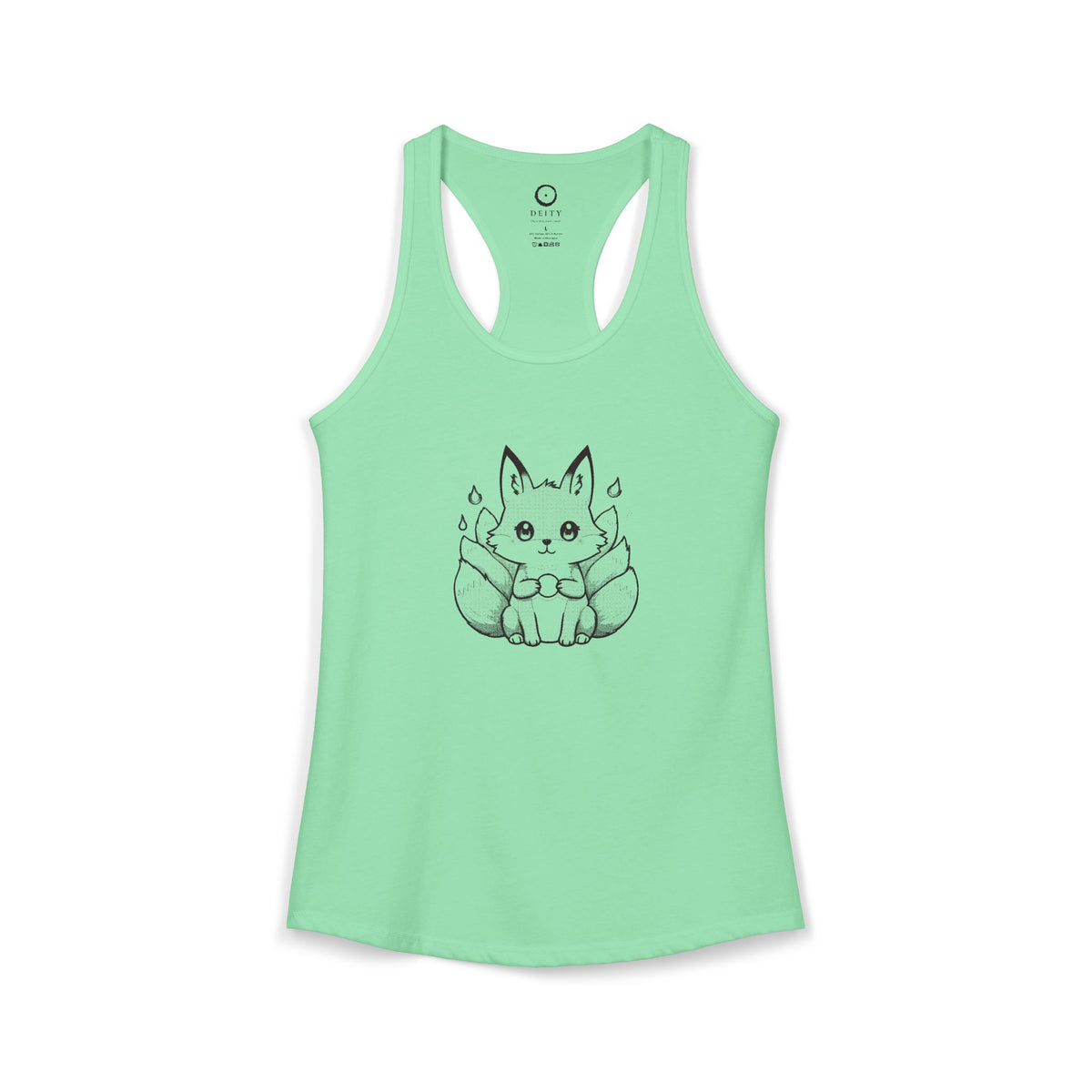 Kitsune: Messenger of Inari — Women's Racerback Tank