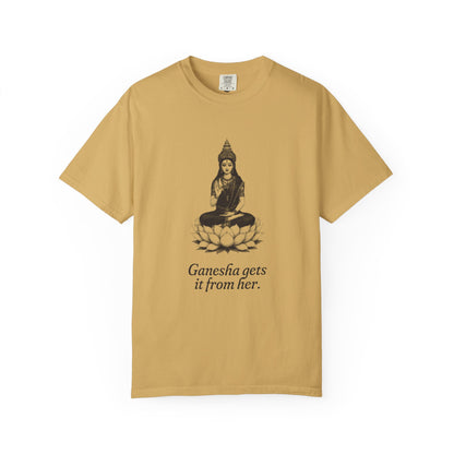 Parvati: Aparna, Who Refused Even a Leaf — Garment-Dyed One-Ink Tee