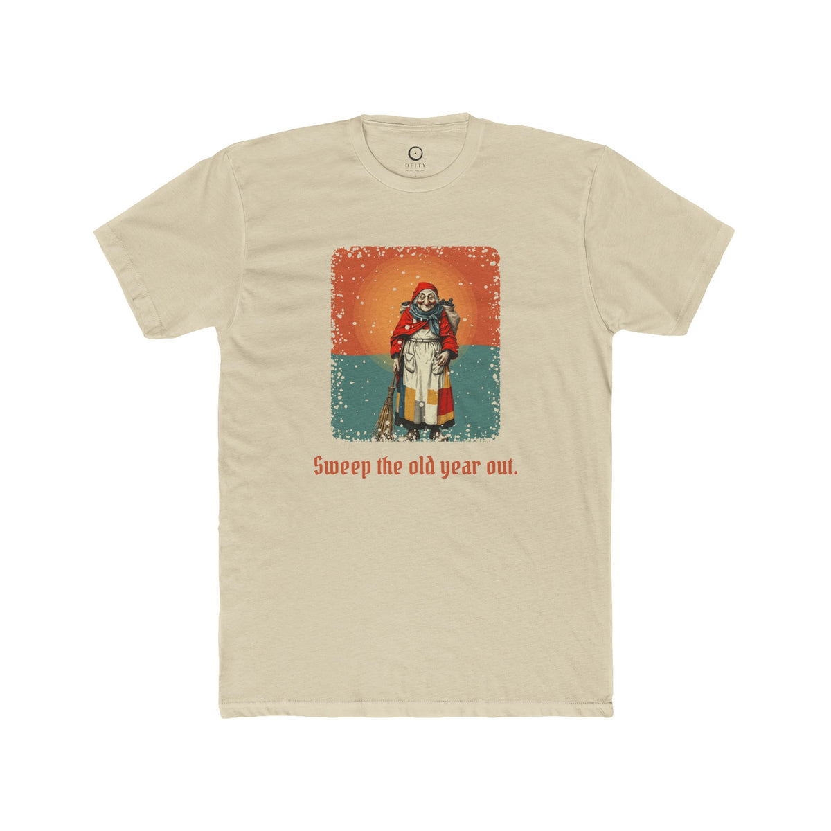 La Befana · “Sweep the old year out.” — Unisex T-Shirt
