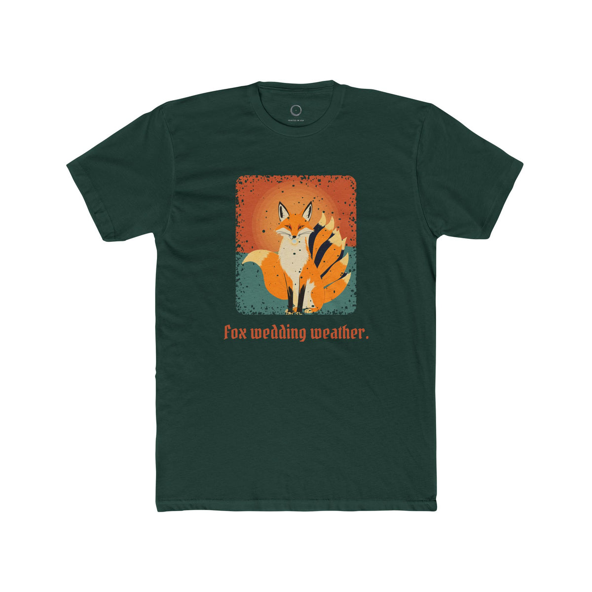 Kitsune · “Fox wedding weather.” — Unisex T-Shirt