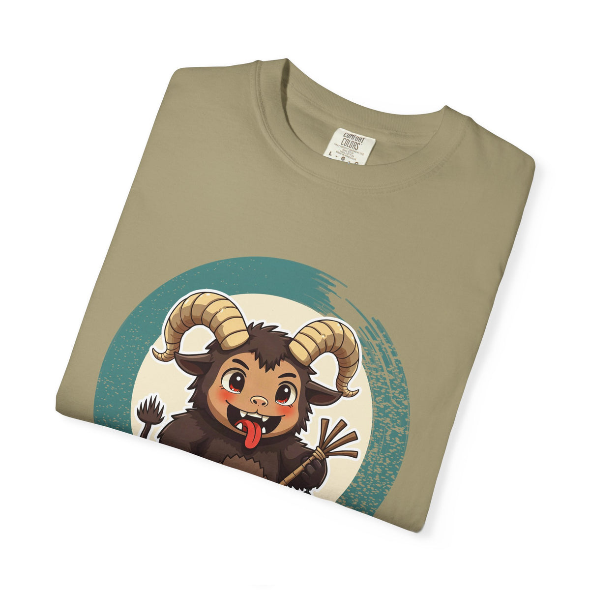 Krampus · “Mostly good this year.” — Garment-Dyed T-Shirt