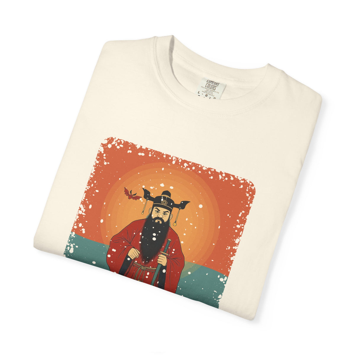 Zhong Kui: The Demon Queller — Garment-Dyed T-Shirt