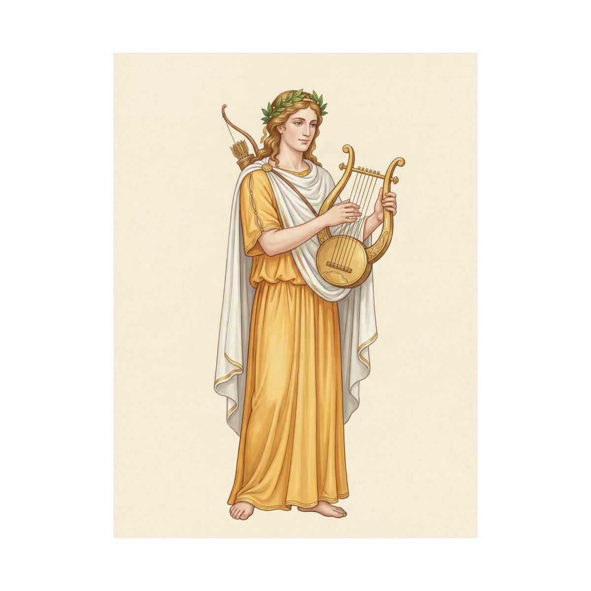 Apollo: Leader of the Muses — Art Print