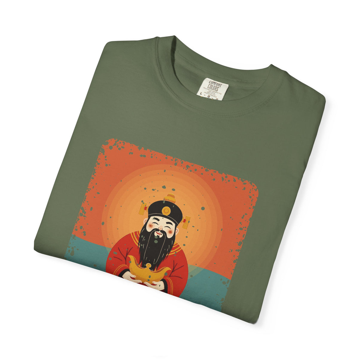 Caishen: The Civil God of Wealth — Garment-Dyed T-Shirt