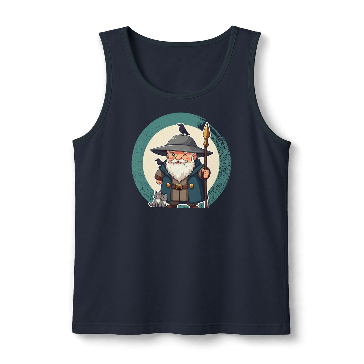 Odin: Gave an Eye for Wisdom — Unisex Muscle Tank