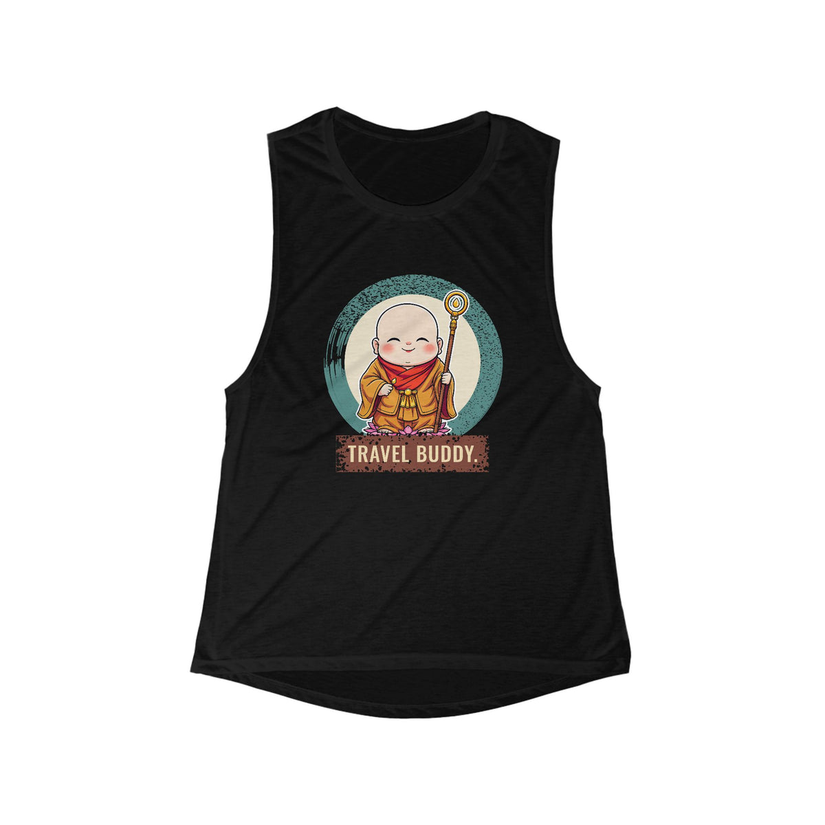 Jizō: Keeper of the Great Vow — Women's Flowy Muscle Tank