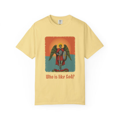 St Michael the Archangel: Chief Commander of Heaven — Garment-Dyed T-Shirt
