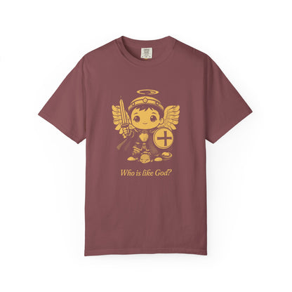 St Michael the Archangel: Prince of the Heavenly Host — Garment-Dyed One-Ink Tee