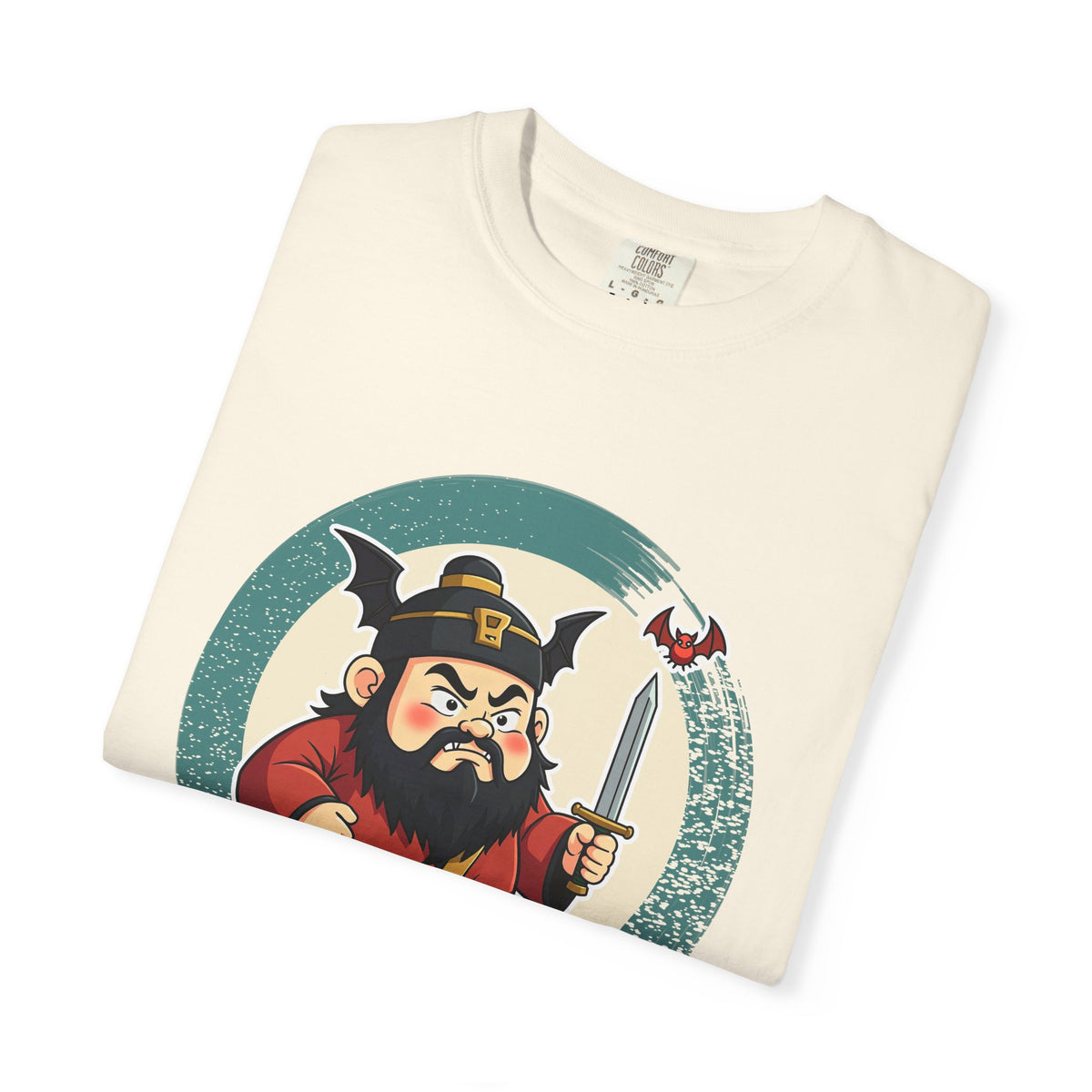 Zhong Kui: Bringer of the Five Blessings — Garment-Dyed T-Shirt