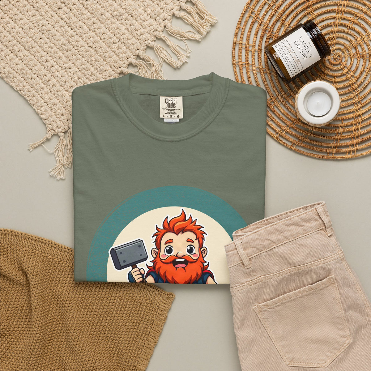 Thor · “Bring a raincoat.” — Garment-Dyed T-Shirt