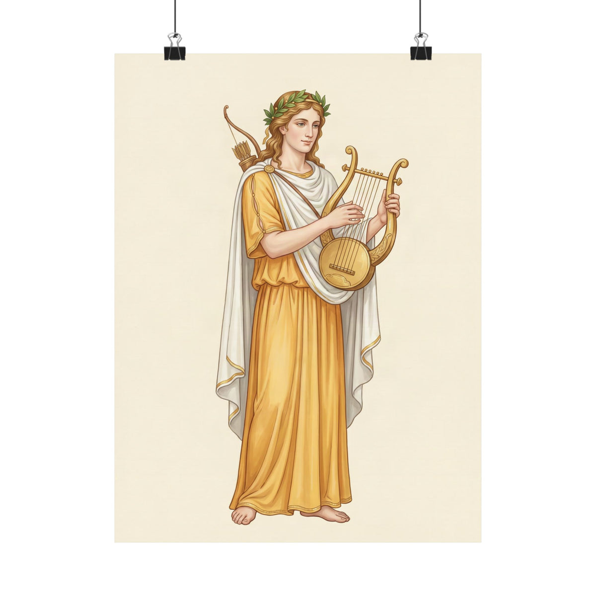 Apollo: Leader of the Muses — Art Print