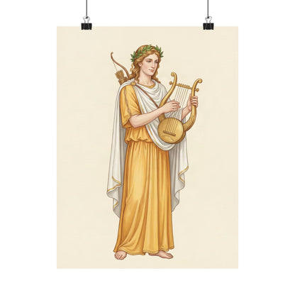 Apollo: Leader of the Muses — Art Print