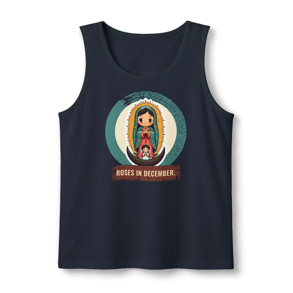Our Lady of Guadalupe: Empress of the Americas — Unisex Muscle Tank