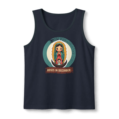 Our Lady of Guadalupe: Empress of the Americas — Unisex Muscle Tank