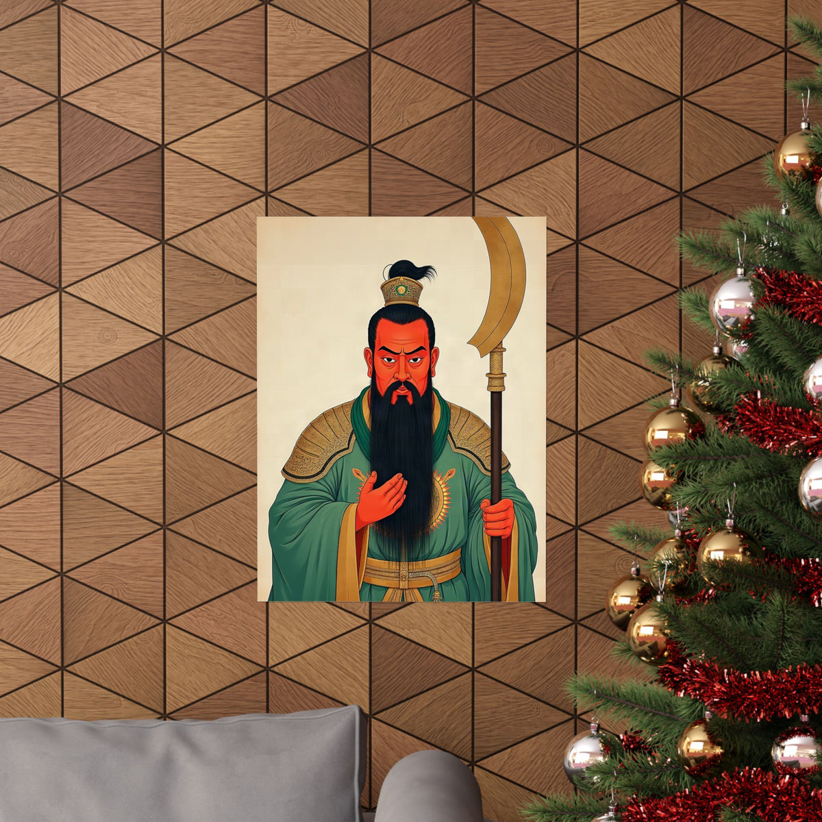 Guan Gong: Lord of the Magnificent Beard — Art Print