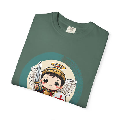 St Michael the Archangel · “Who is like God?” — Garment-Dyed T-Shirt