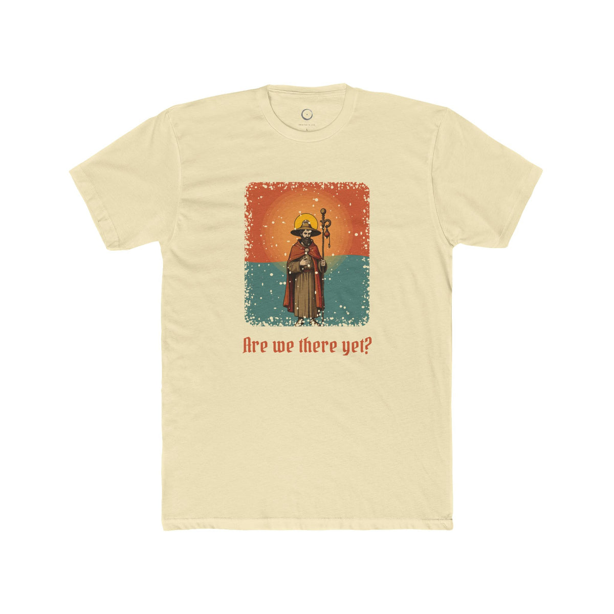 St James the Greater · “Are we there yet?” — Unisex T-Shirt