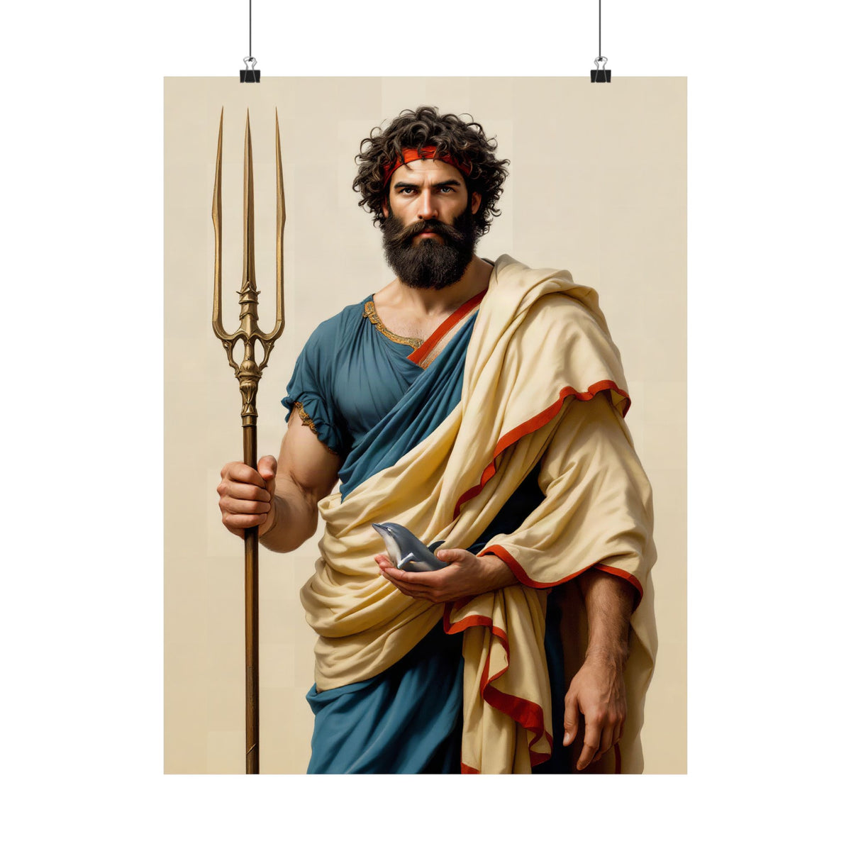 Poseidon: The Contest for Athens — Art Print