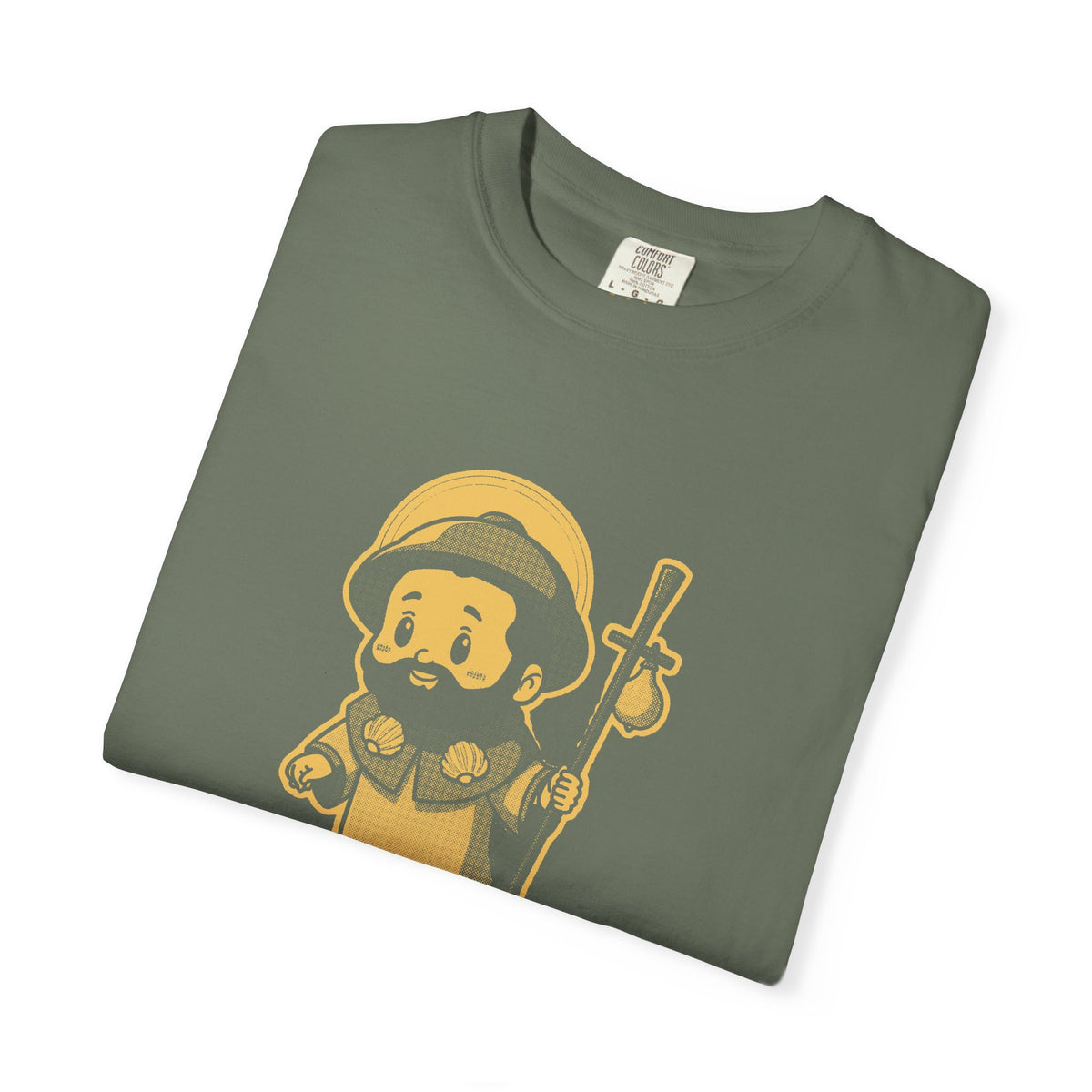 St James the Greater · “Are we there yet?” — Garment-Dyed One-Ink Tee